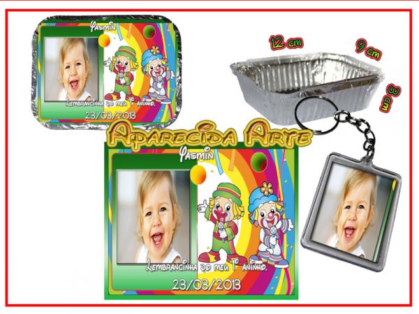Kit lembrancinhas (45 itens no total)