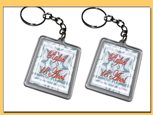 10 Chaveiros Personalizados