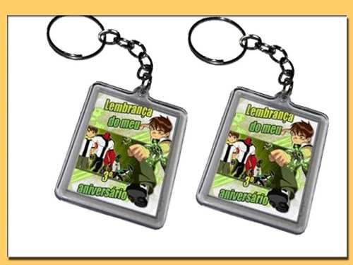 10 Chaveiros Acrilico Personalizado