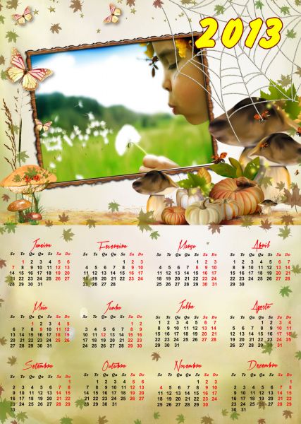 30 Calendarios Personalizados com Imã